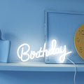 Customizable Neon Sign - "Birthday"