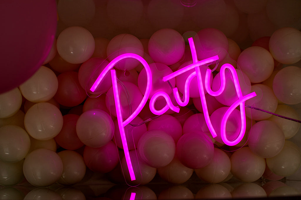 Customizable Neon Sign - "party"